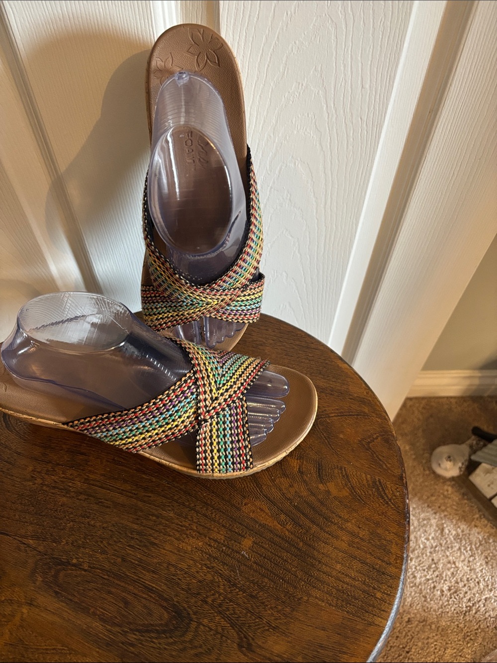 Comfort Woven Slide Sandals - Multicolor 10M